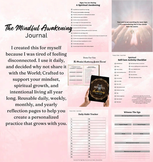 The Mindful Awakening Guided Journal